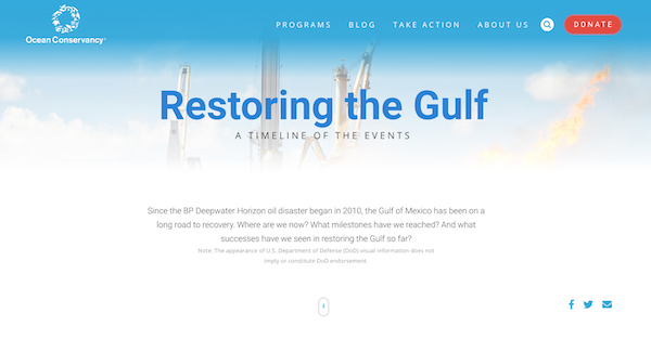 Ocean Conservancy - Restoring the Gulf